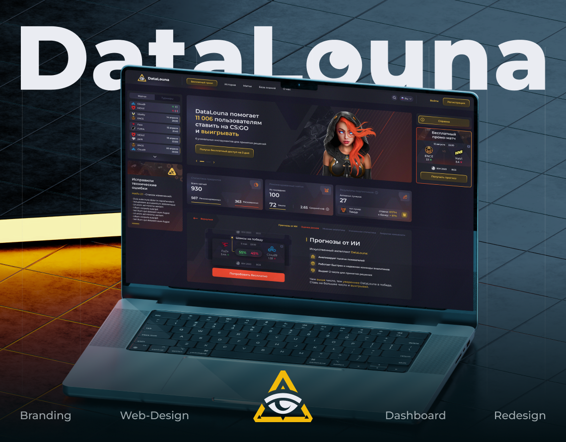 DataLouna case cover