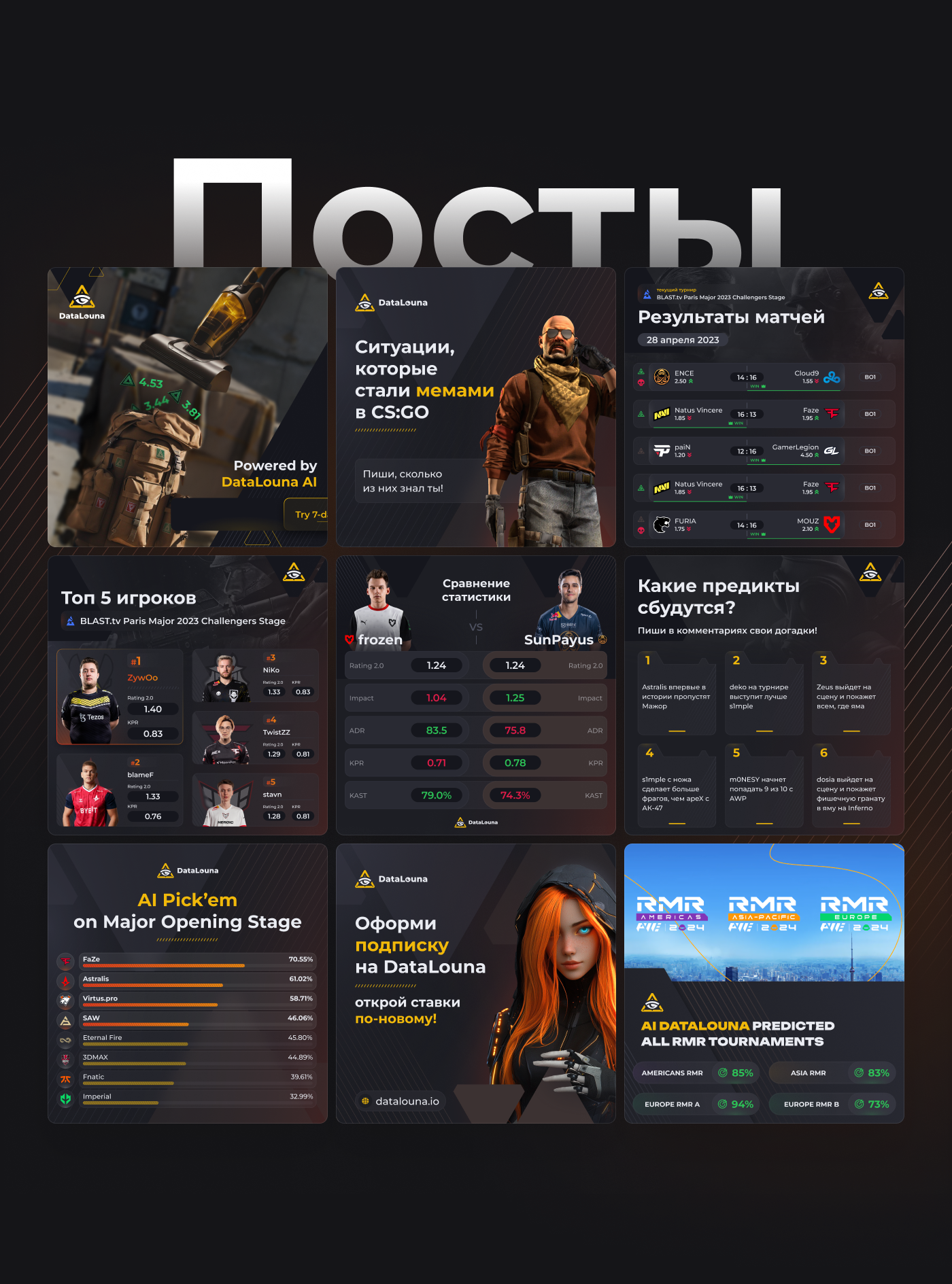 Посты DataLouna