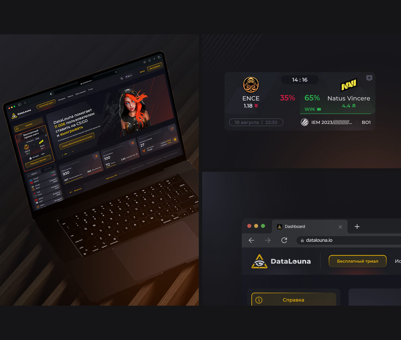 Визуальная система DataLouna